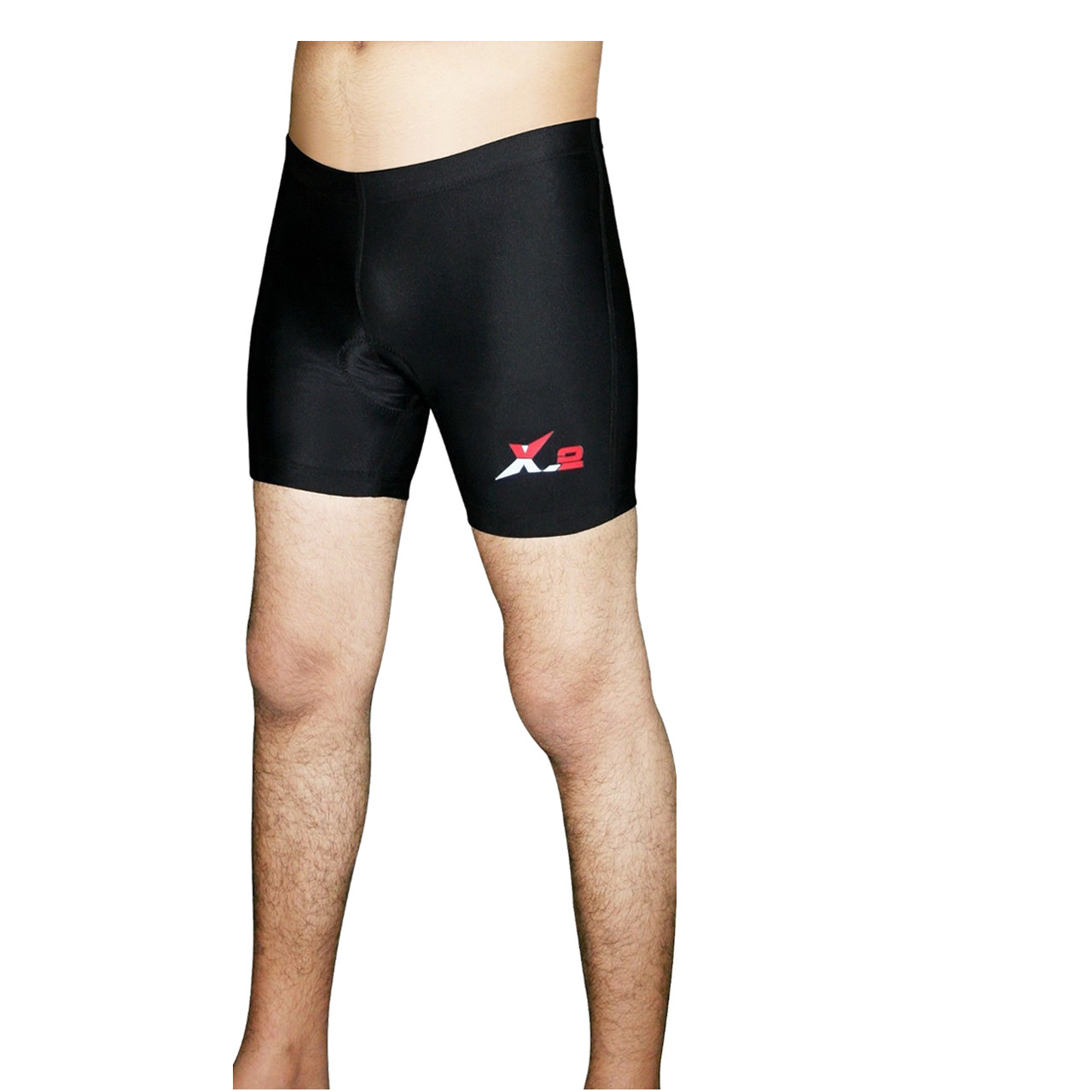 X2 Men’s Black 3D DIMolded Padded Cycling Underwear