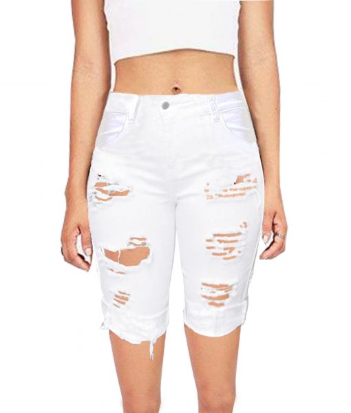 white ripped jeans fashion nova