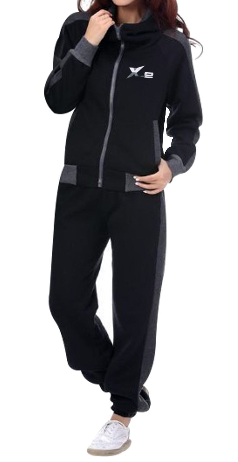 fleece tracksuit womens