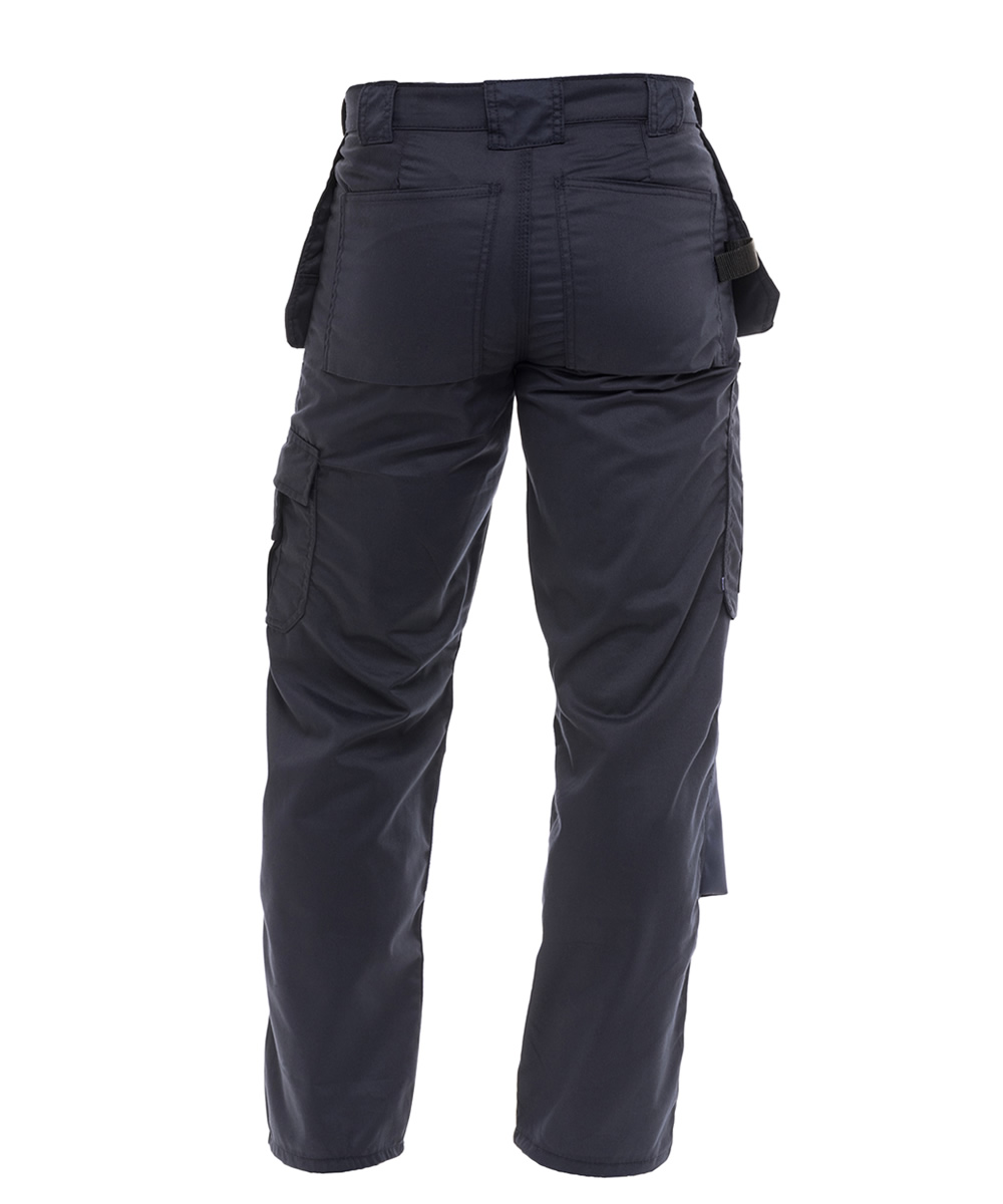 Men Construction Cordura Knee Reinforcement Utility WorkWear Trousers ...